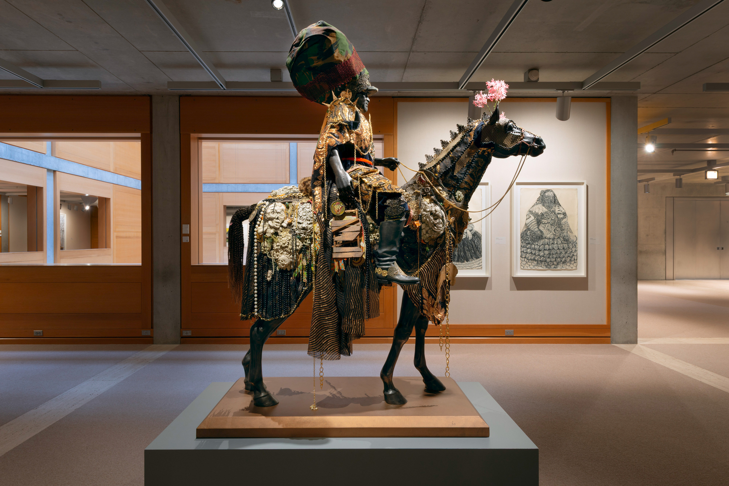 Hew Locke: Passages (Installation View) Yale Center for British Art, New Haven, CT, October 2, 2025 &amp;ndash; January 11, 2026