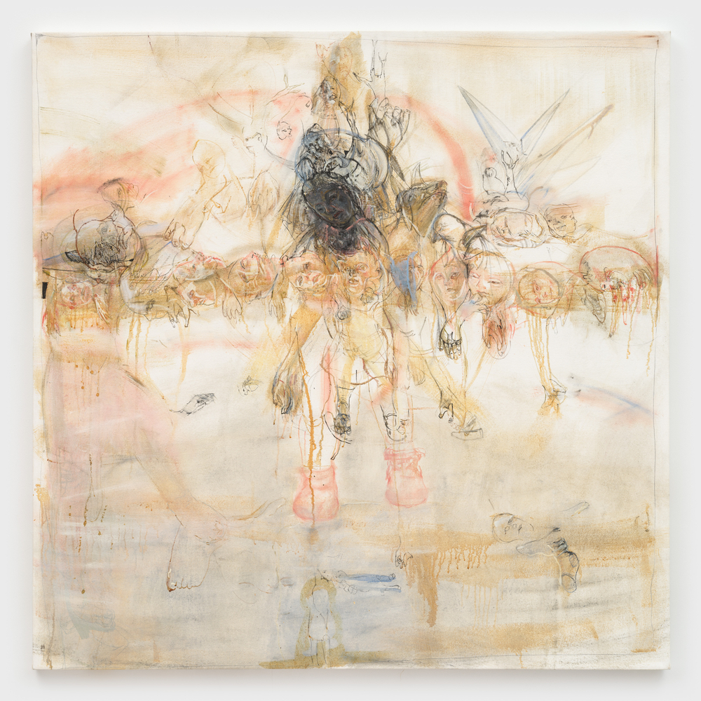 Judy Glantzman
Strange Fruit, 2004
oil on canvas
52 x 52 ins.
132.1 x 132.1 cm
(Glantzman-010)