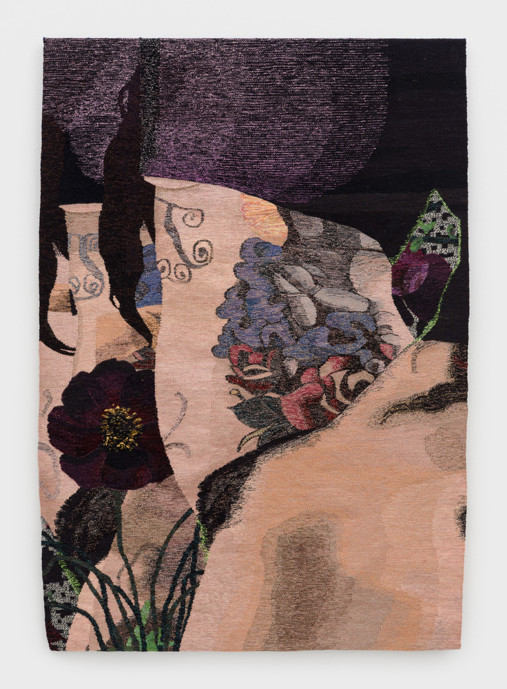Erin M. Riley
Oh, What Fantasy, 2025
wool, cotton
69 x 48 ins.
175.3 x 121.9 cm
(RILEY-351)