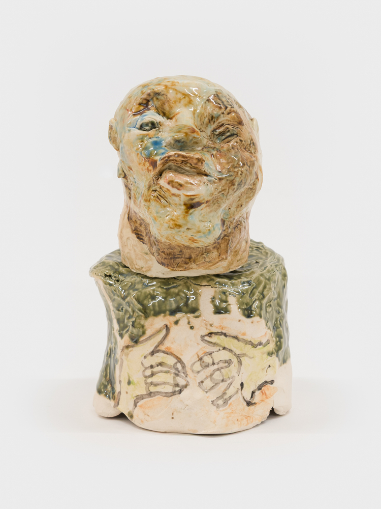 Judy Glantzman
Untitled, 2025
glazed ceramic
9 5/8 x 5 3/4 x 5 ins.
24.4 x 14.6 x 12.7 cm
(Glantzman-066)