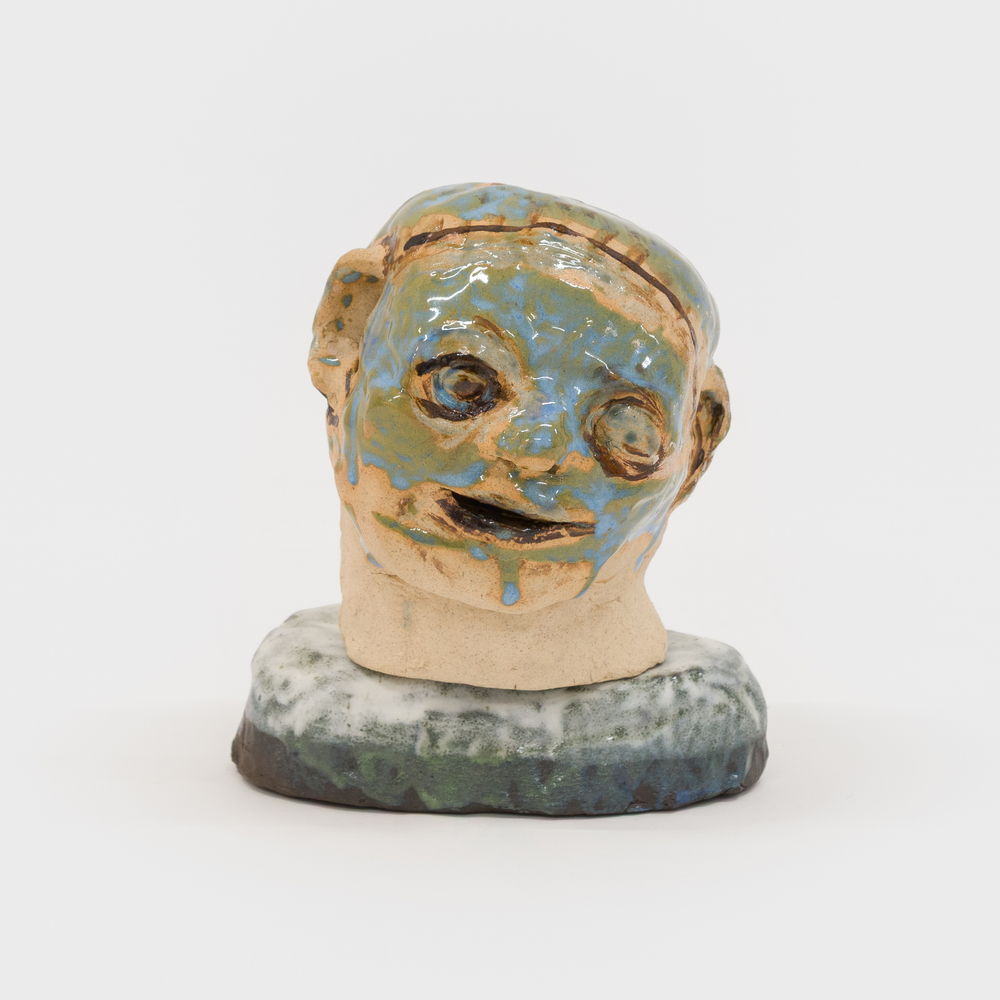 Judy Glantzman
Untitled, 2024
glazed ceramic
7 1/4 x 6 x 5 1/2 ins.
18.4 x 15.2 x 14 cm
(Glantzman-062)