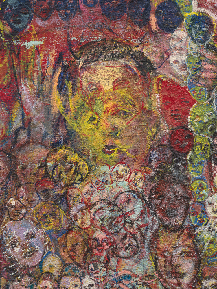 Judy Glantzman
Over the Rainbow, 2004
oil on canvas
90 x 80 ins.
228.6 x 203.2 cm
(Glantzman-012)