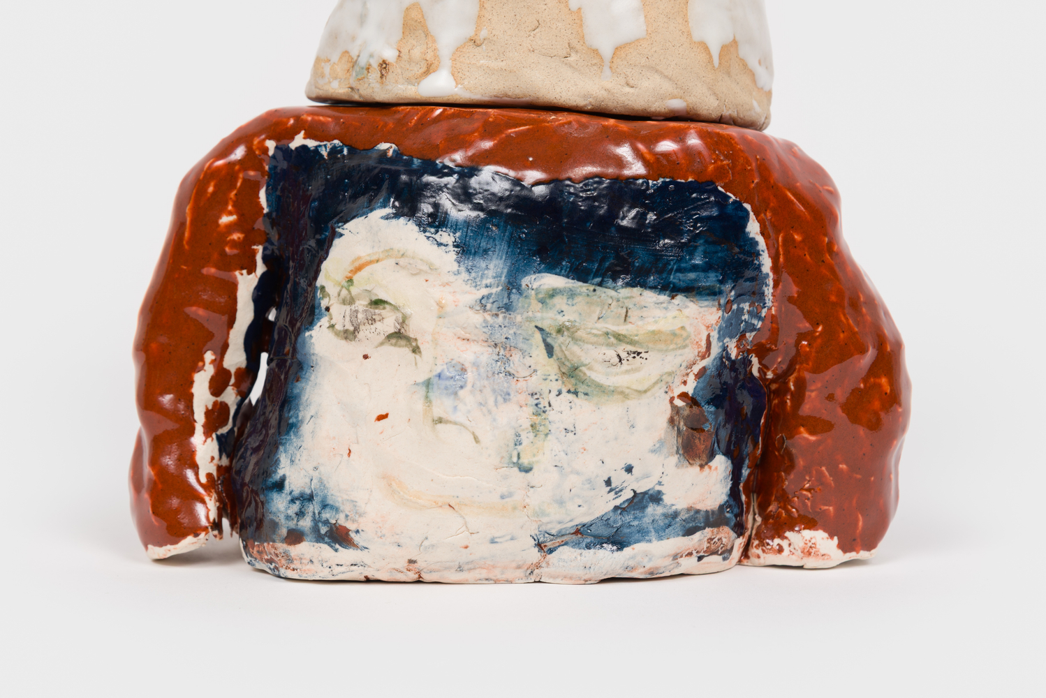 Judy Glantzman
Long Necked Man, 2025
13 1/2 x 7 1/2 x 6 ins.
34.3 x 19.1 x 15.2 cm
(Glantzman-057)