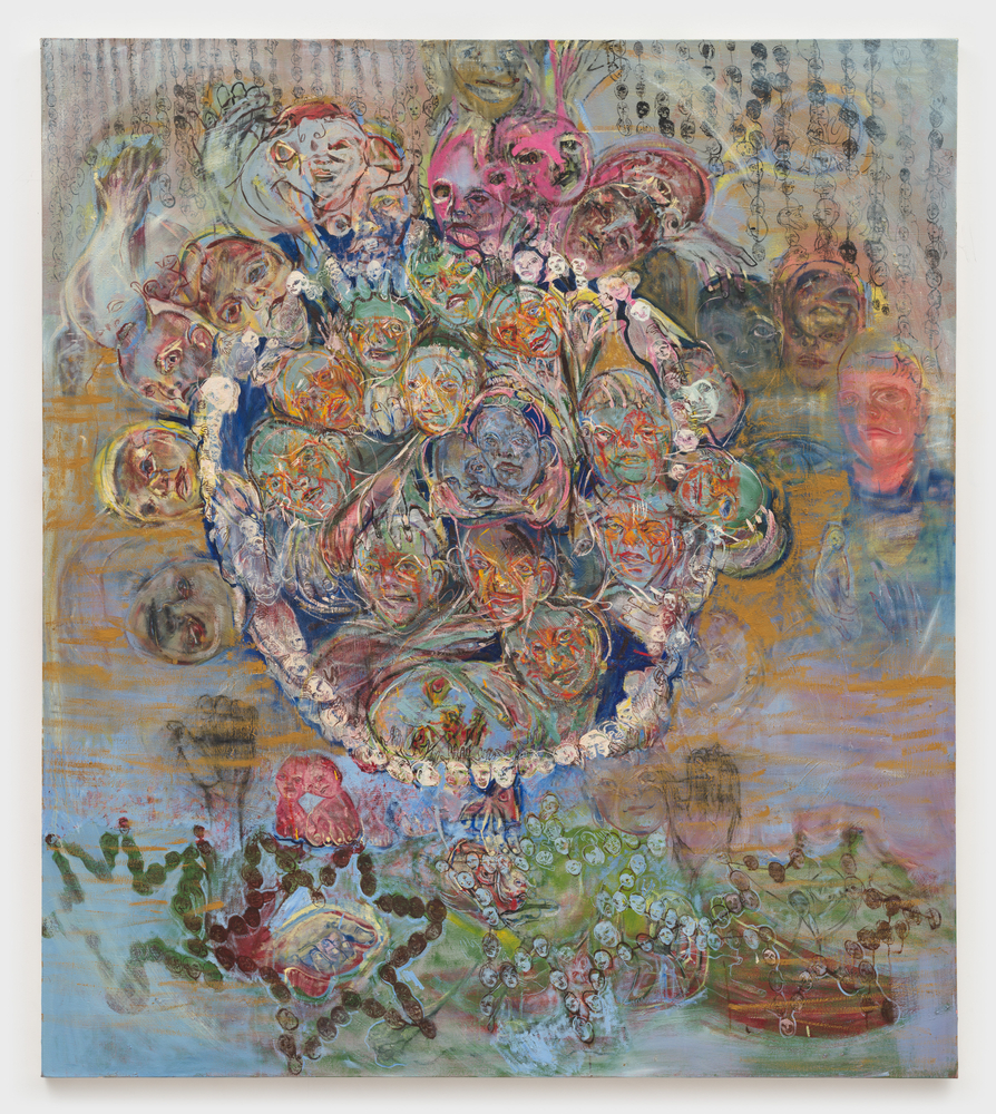 Judy Glantzman
A Valentine for Lila, 2006
oil on canvas
80 x 70 ins.
203.2 x 177.8 cm
(Glantzman-008)