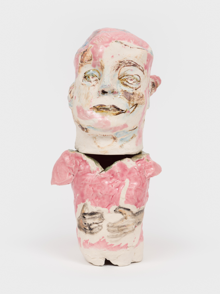 Judy Glantzman
Pink Man, 2024
glazed ceramic
10 x 5 x 4 ins.
25.4 x 12.7 x 10.2 cm