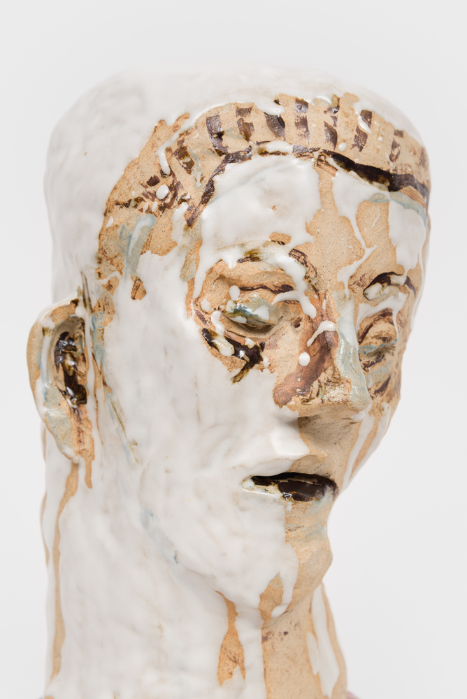 Judy Glantzman
Long Necked Man, 2025
13 1/2 x 7 1/2 x 6 ins.
34.3 x 19.1 x 15.2 cm
(Glantzman-057)