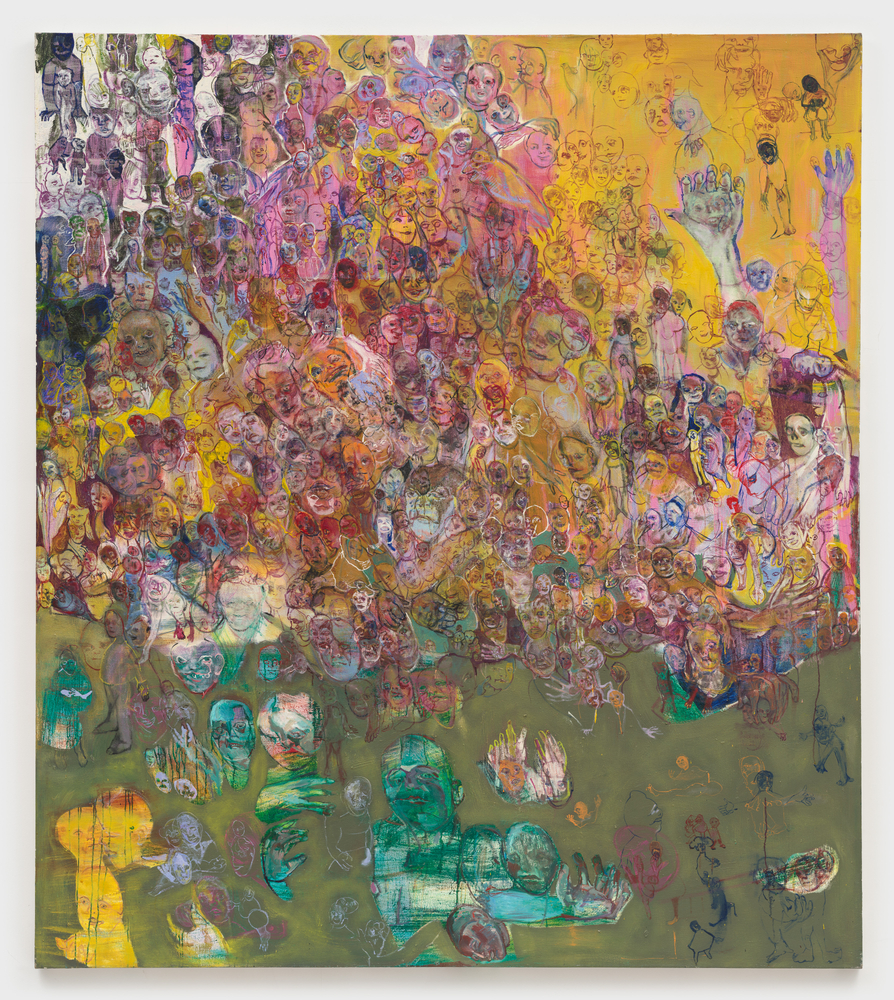 Judy Glantzman
The Garden, 2004
oil on canvas
90 x 80 ins.
228.6 x 203.2 cm