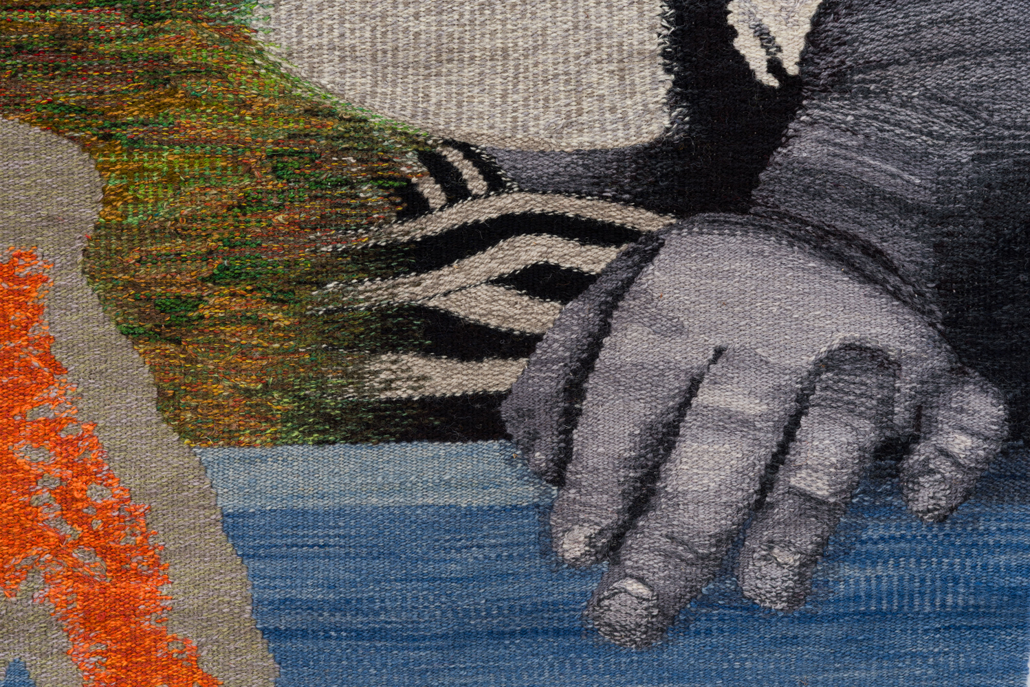 Erin M. Riley
Grandfather, 2025
wool, cotton
59 1/4 x 48 ins.
150.5 x 121.9 cm
(RILEY-343)