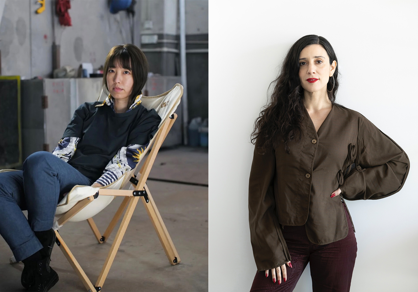 Yu Ji (left) &amp;middot; Jovanna Venegas (right) Photo by Yvonne Venegas