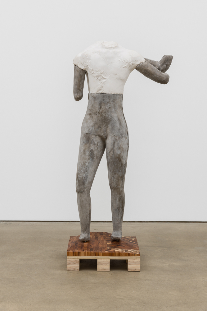 Yu Ji
Flesh in Stone - Anthropos VI, 2026
concrete, plaster, wood
69 1/4 x 31 1/2 x 22 ins.
175.9 x 80 x 55.9 cm
edition 1 of 2