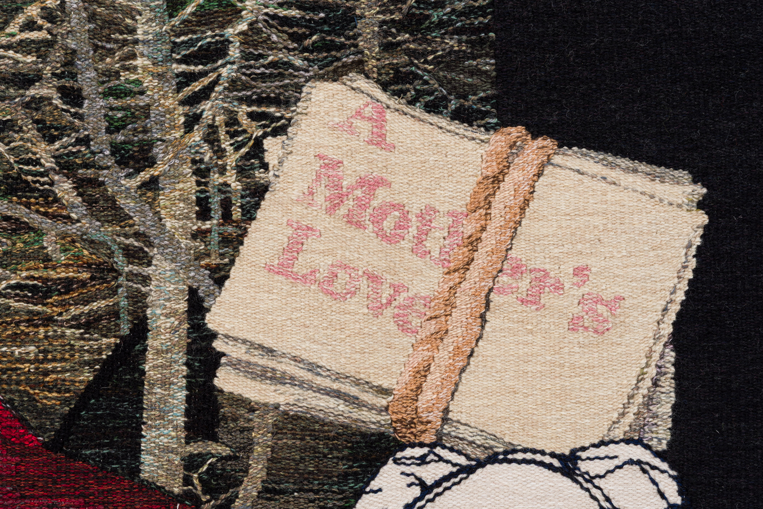 Erin M. Riley
You Broke, 2024
wool, cotton
68 x 100 ins.
172.7 x 254 cm
(RILEY-342)