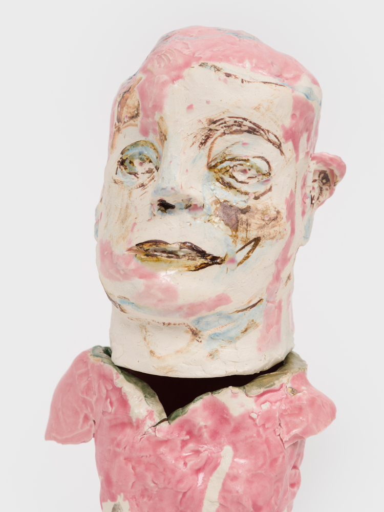 Judy Glantzman
Pink Man, 2024
10 x 5 x 4 ins.
25.4 x 12.7 x 10.2 cm
(Glantzman-073)

&amp;nbsp;