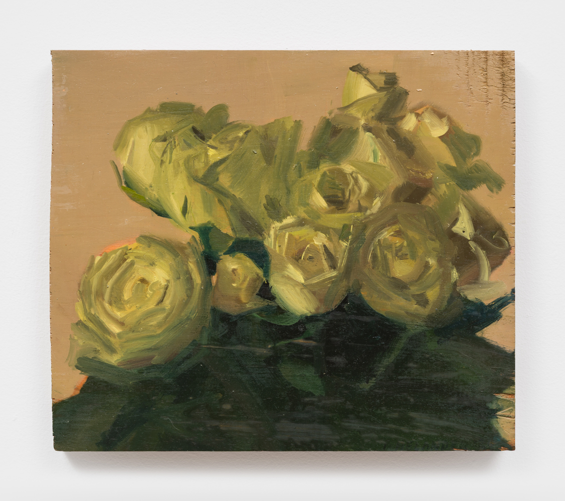 Phoebe Helander
Rose Group 1, 2025
oil on wood
11 1/4 x 13 x 3/4 ins.
28.6 x 33 x 1.9 cm
