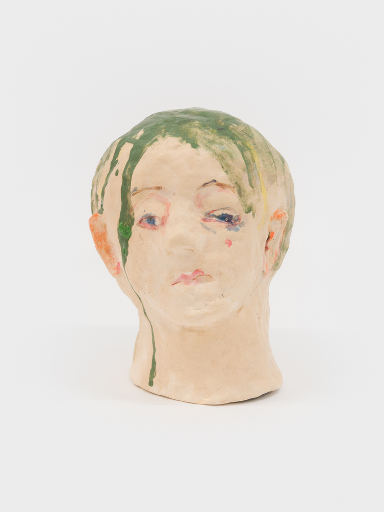 Judy Glantzman
Sweet Big Head, 2025
glazed ceramic
10 x 7 x 8 ins.
25.4 x 17.8 x 20.3 cm
(Glantzman-027)