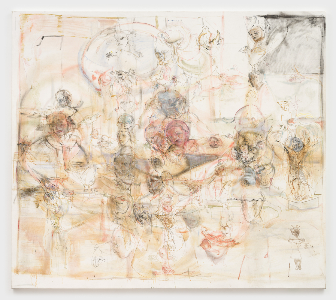 Judy Glantzman
Summer Song, 2008
oil on canvas
80 x 90 1/4 ins.
203.2 x 229.2 cm
(Glantzman-004)