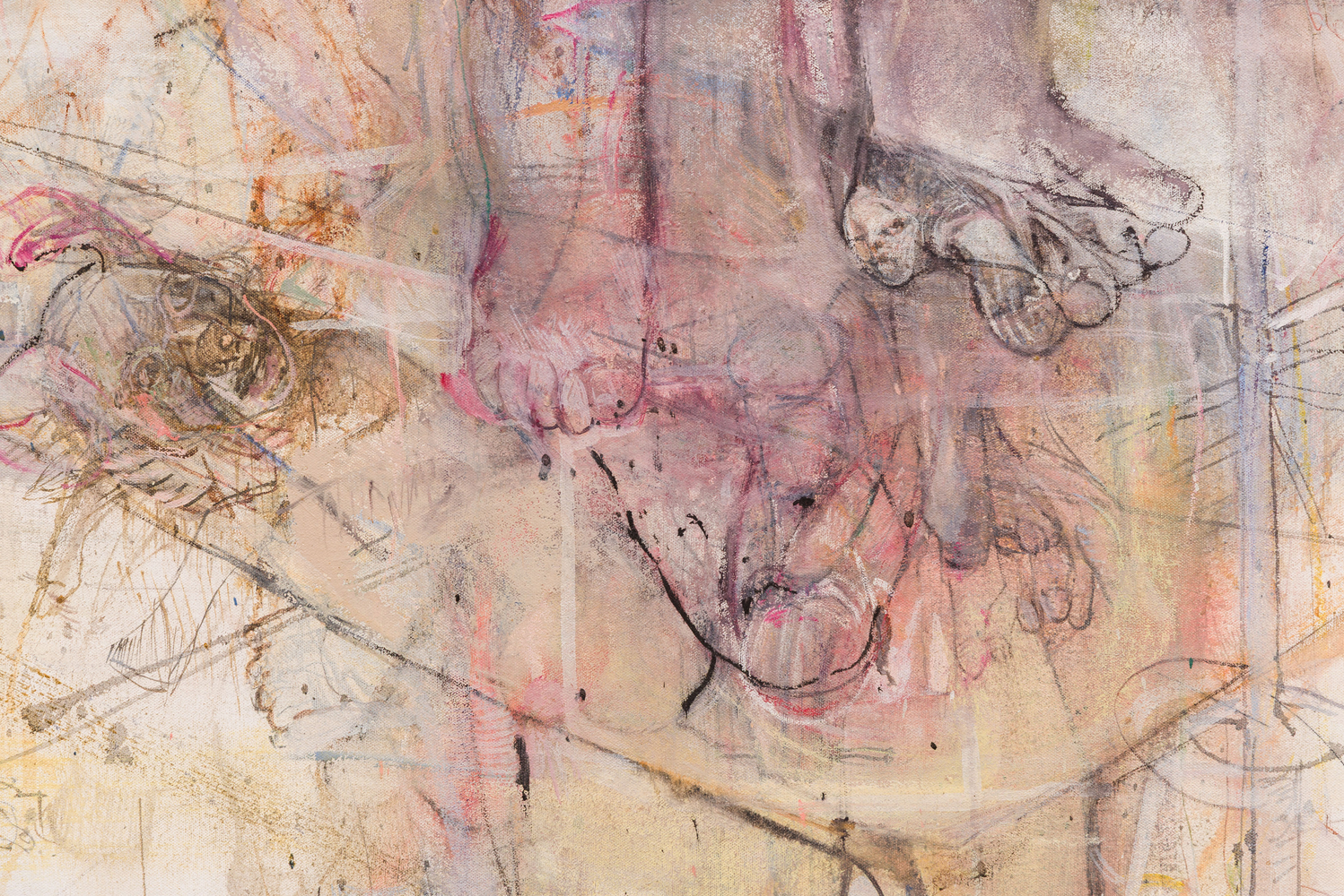 Judy Glantzman
Judith and Holofernes, 2008
oil on canvas
65 x 64 ins.
165.1 x 162.6 cm
(Glantzman-003)