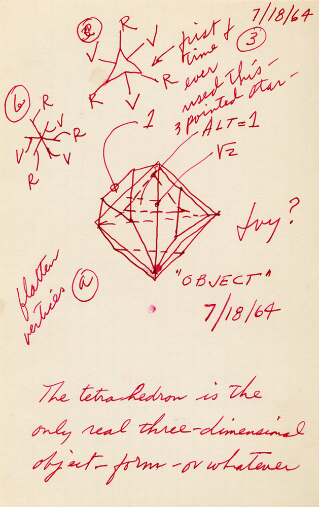 Untitled, 1964
Ink on cardstock
8 &amp;times; 5 in. (20.3 &amp;times; 12.7 cm)