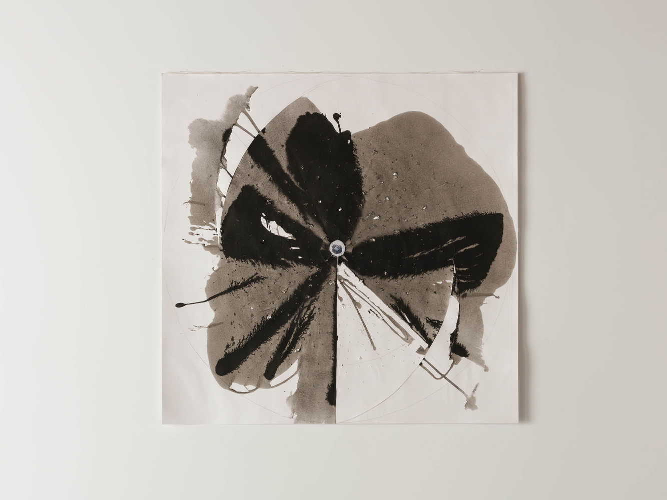 Zimra Beiner
Percolator BWBC, 2025
Ink, pencil, and Kodak Kiosk print on paper
36&amp;quot; H x 36&amp;quot; W