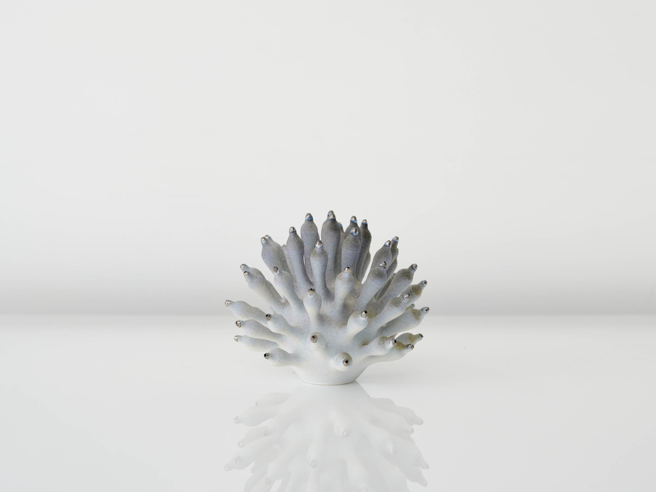 EVA ZETHRAEUS

Small Grey Capsula with Platinum Details, 2025

Glazed porcelain, platinum

6.75&amp;quot; H x 7.75&amp;quot; Dia.