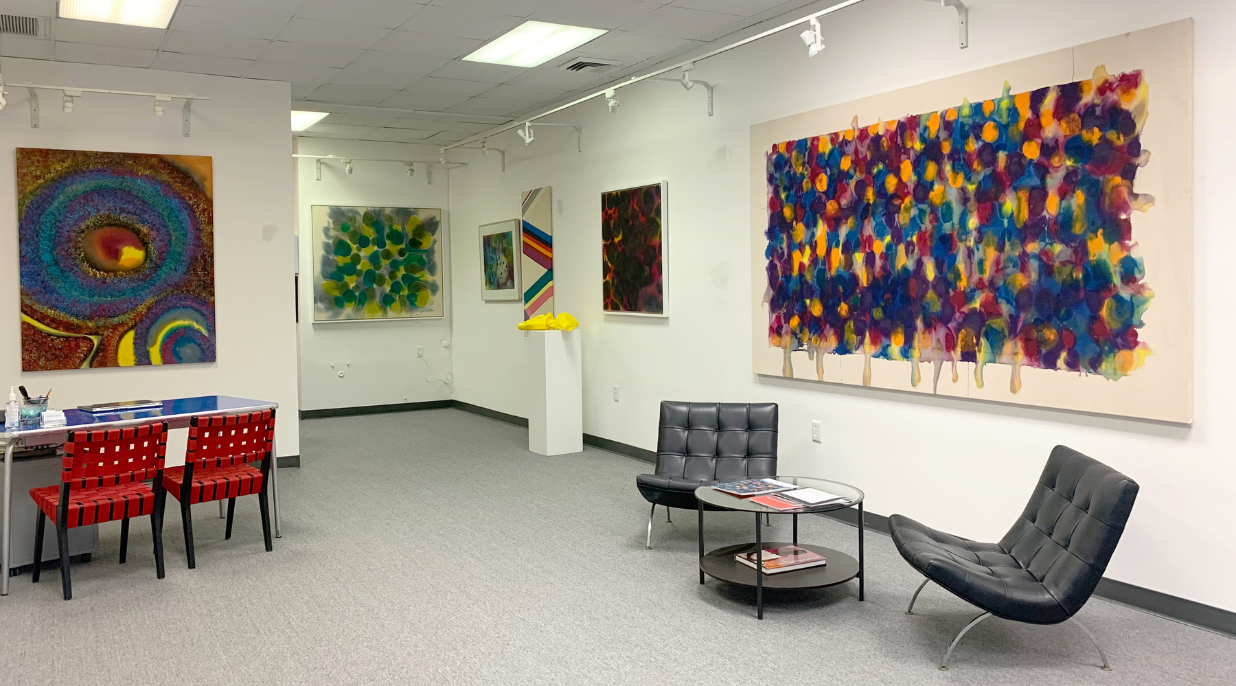 Untitled, c. 1974

acrylic on canvas

62&amp;quot; x 110&amp;quot;

Installation View