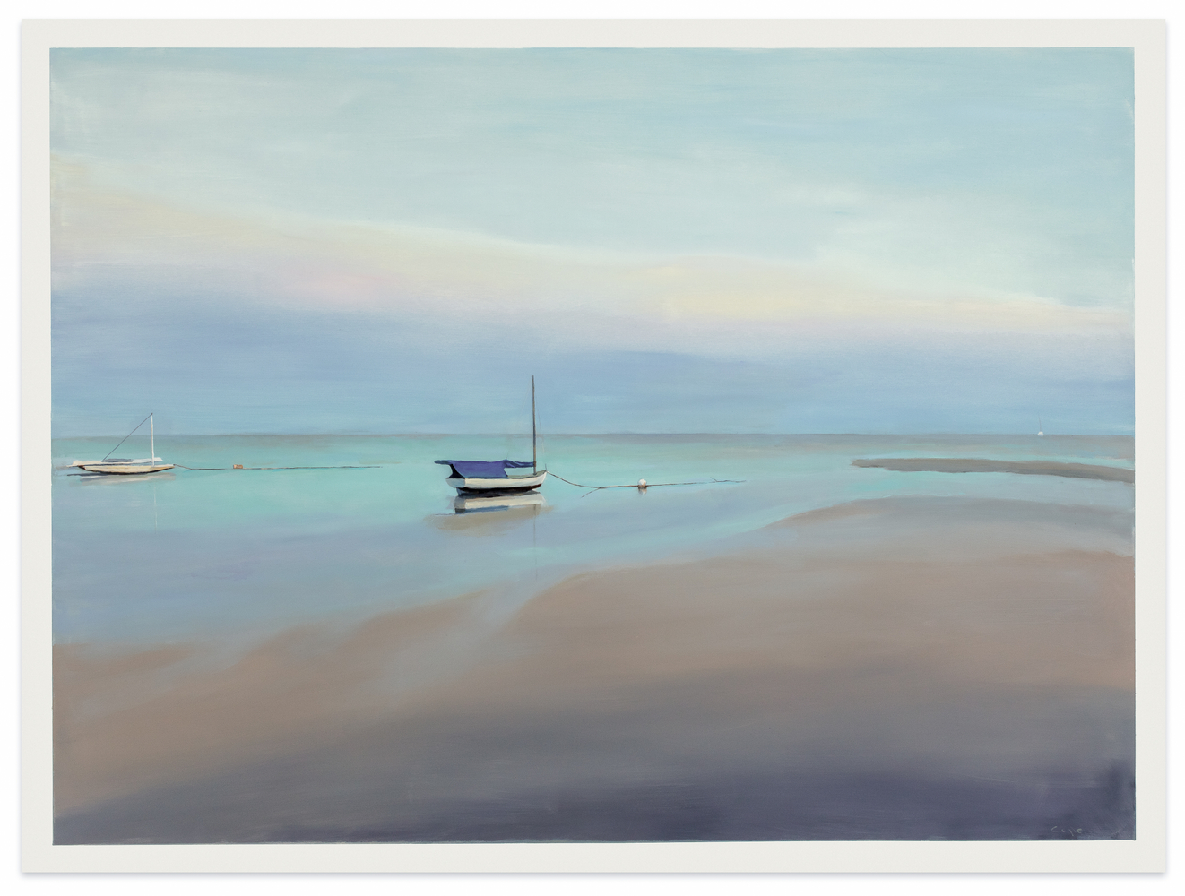 Stephen Coyle Rising Tide, 2022 alkyd on panel 36 x 48 in.