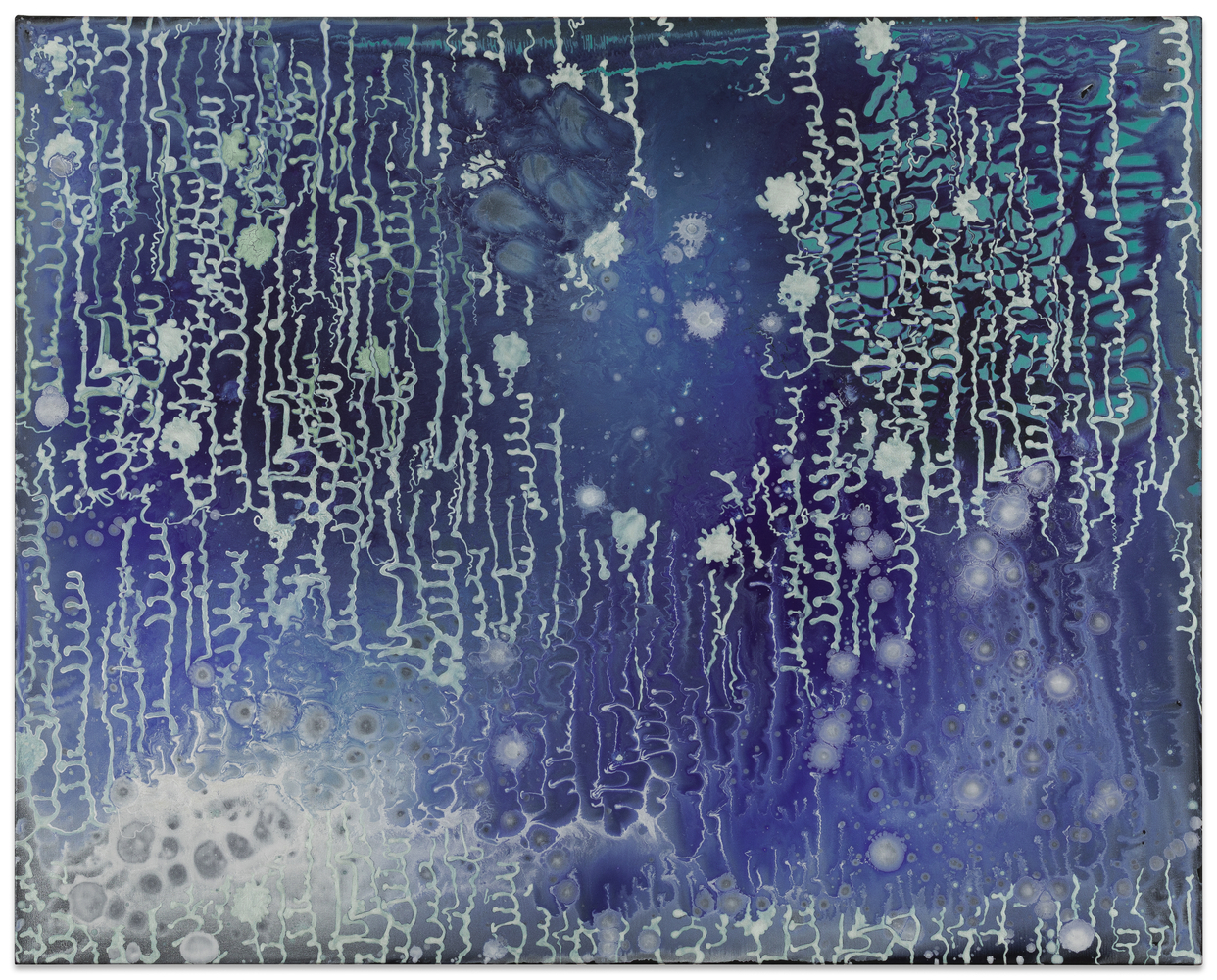 Barbara Takenaga Cirrus, 2023 acrylic on linen 24 x 30 in.