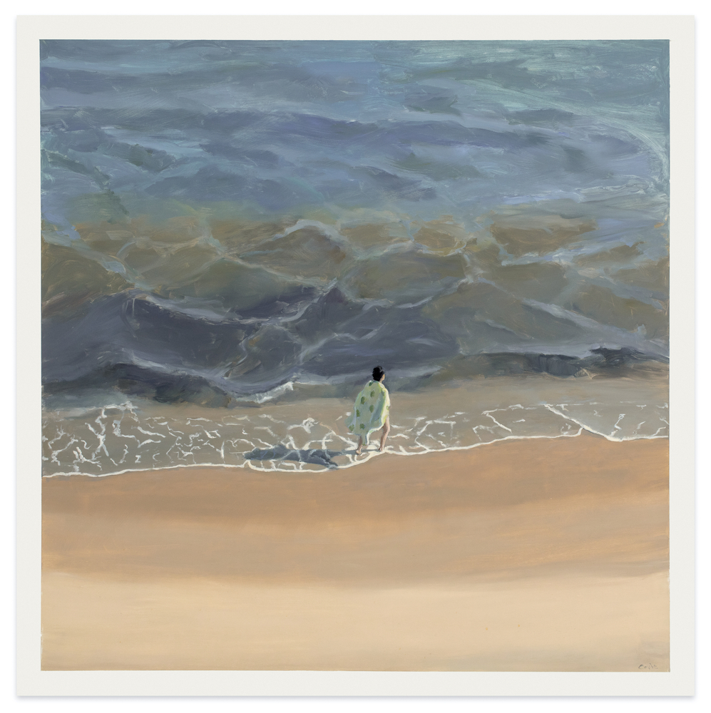 Stephen Coyle Introspection, 2023 alkyd on panel 36 x 36 in.