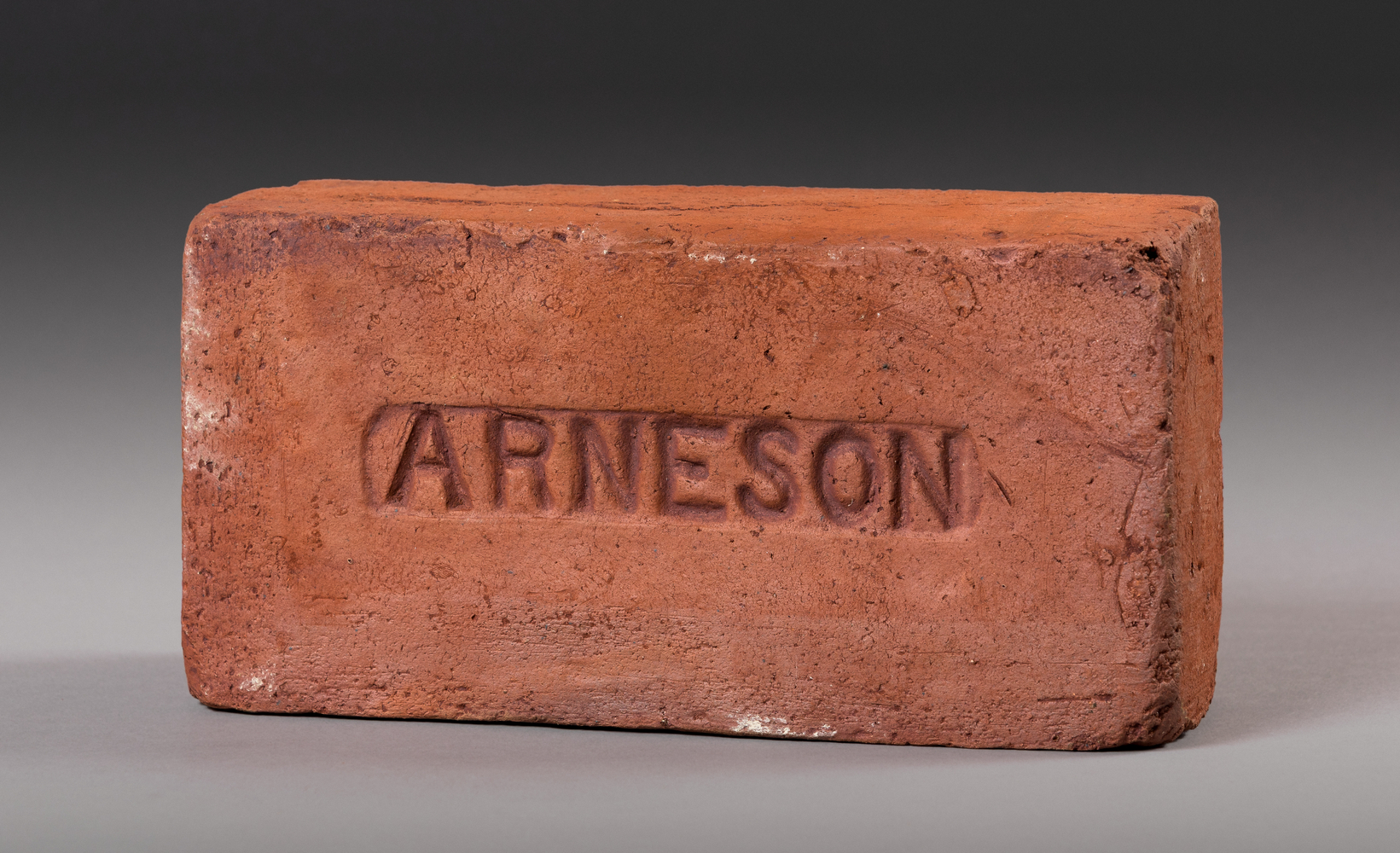 Robert Arneson Brick, 1976 terra cotta and ceramic ed. 23/50 4 1/4 x 8 3/4 x 2 3/4 in.