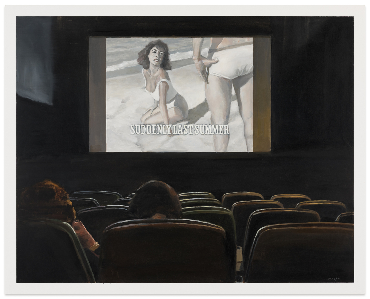 Stephen Coyle Suddenly Last Summer, 2025 alkyd on panel 24 x 30 in.