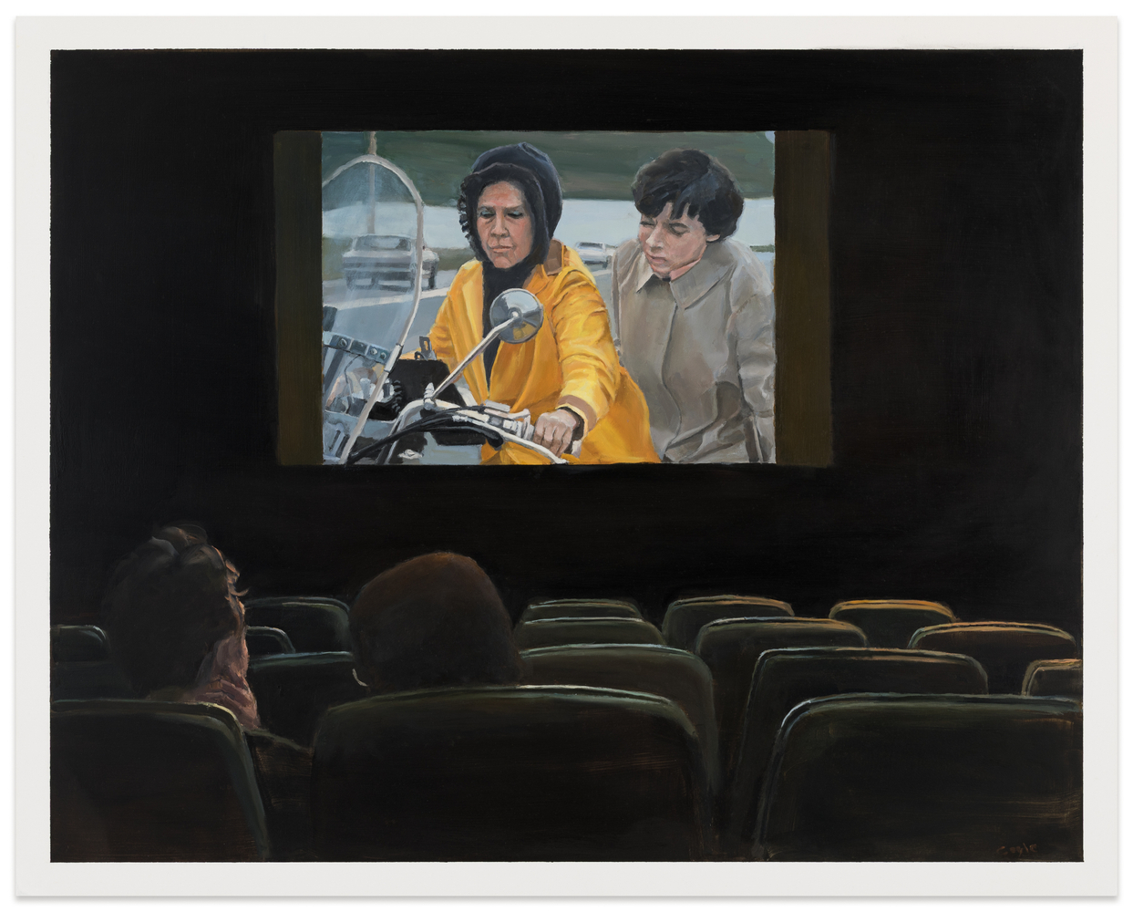 Stephen Coyle Harold and Maude, 2025 alkyd on panel 24 x 30 in.