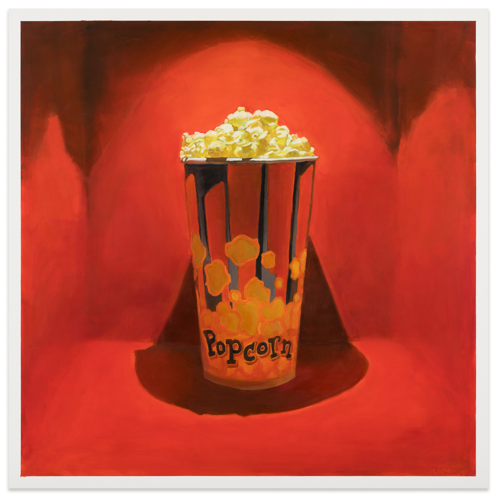 Stephen Coyle Tall Popcorn, 2025 alkyd on panel 36 x 36 in.