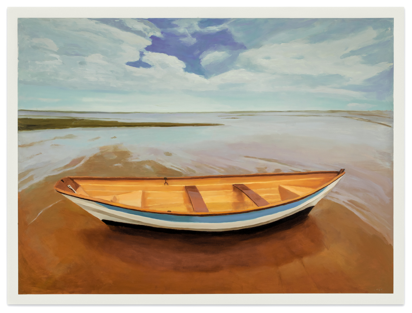 Stephen Coyle Refuge, 2023 alkyd on panel 36 x 48 in.