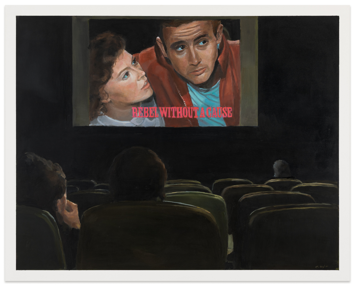 Stephen Coyle Rebel without a Cause, 2025 alkyd on panel 24 x 30 in.