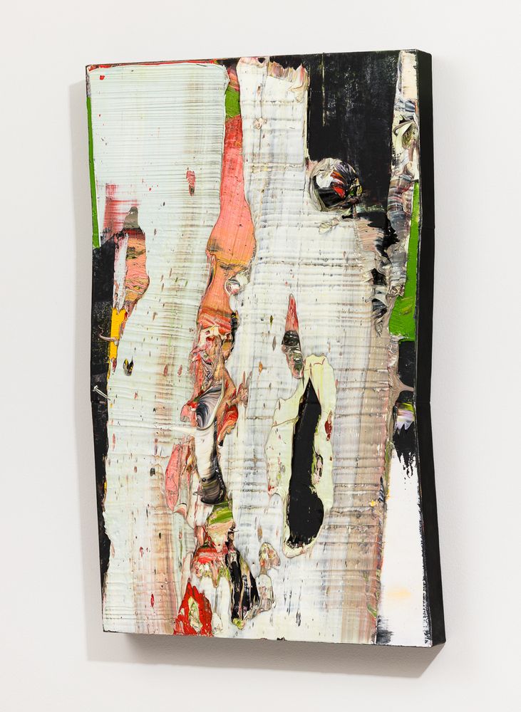 Cornelia Schulz Pink, 2025 oil on wood 22 x 13 1/2 in.