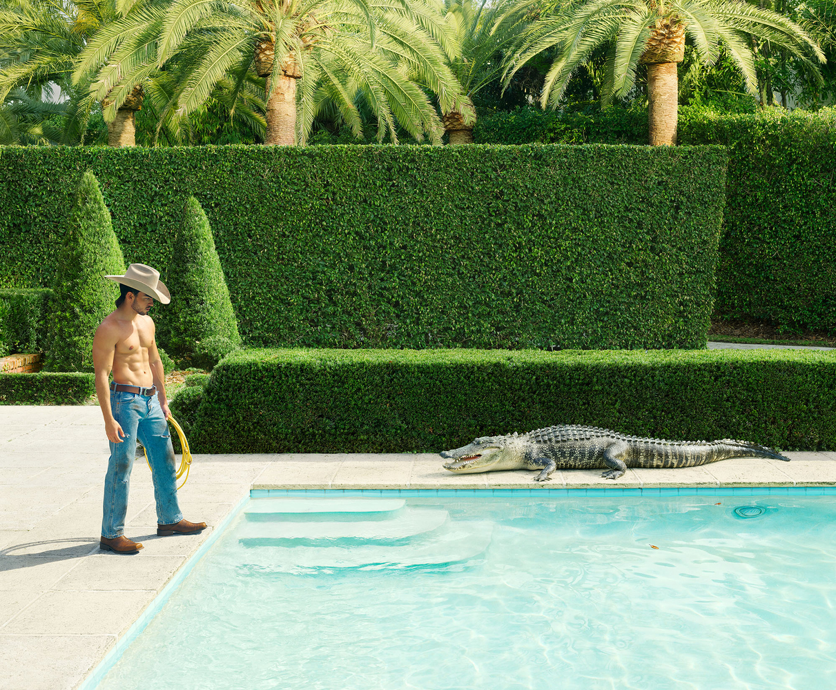 Dean West, Luis (The Wrangler) # 2, Boca Raton, The Palms, 2021