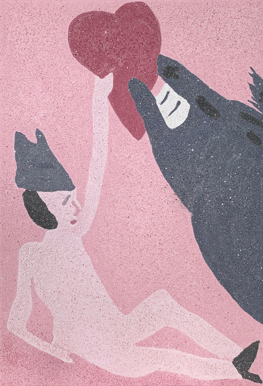 Kate Groobey, Our hearts, 2023