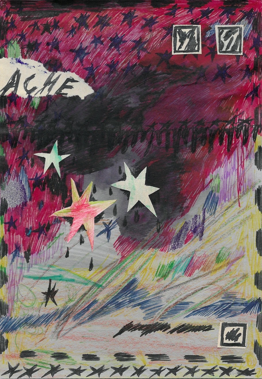 Daisy Parris, Ache (Red Sea), 2020