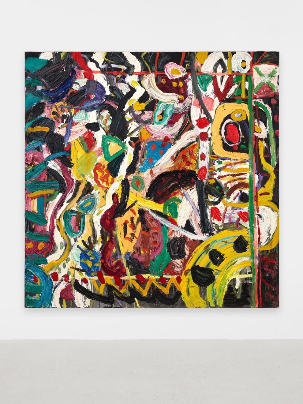Gillian Ayres, Ding Dong Merrily on High, 1989