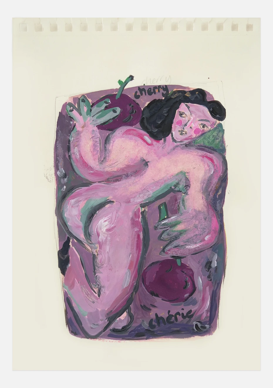 Kate Groobey, Cherry cherie (purple), 2026