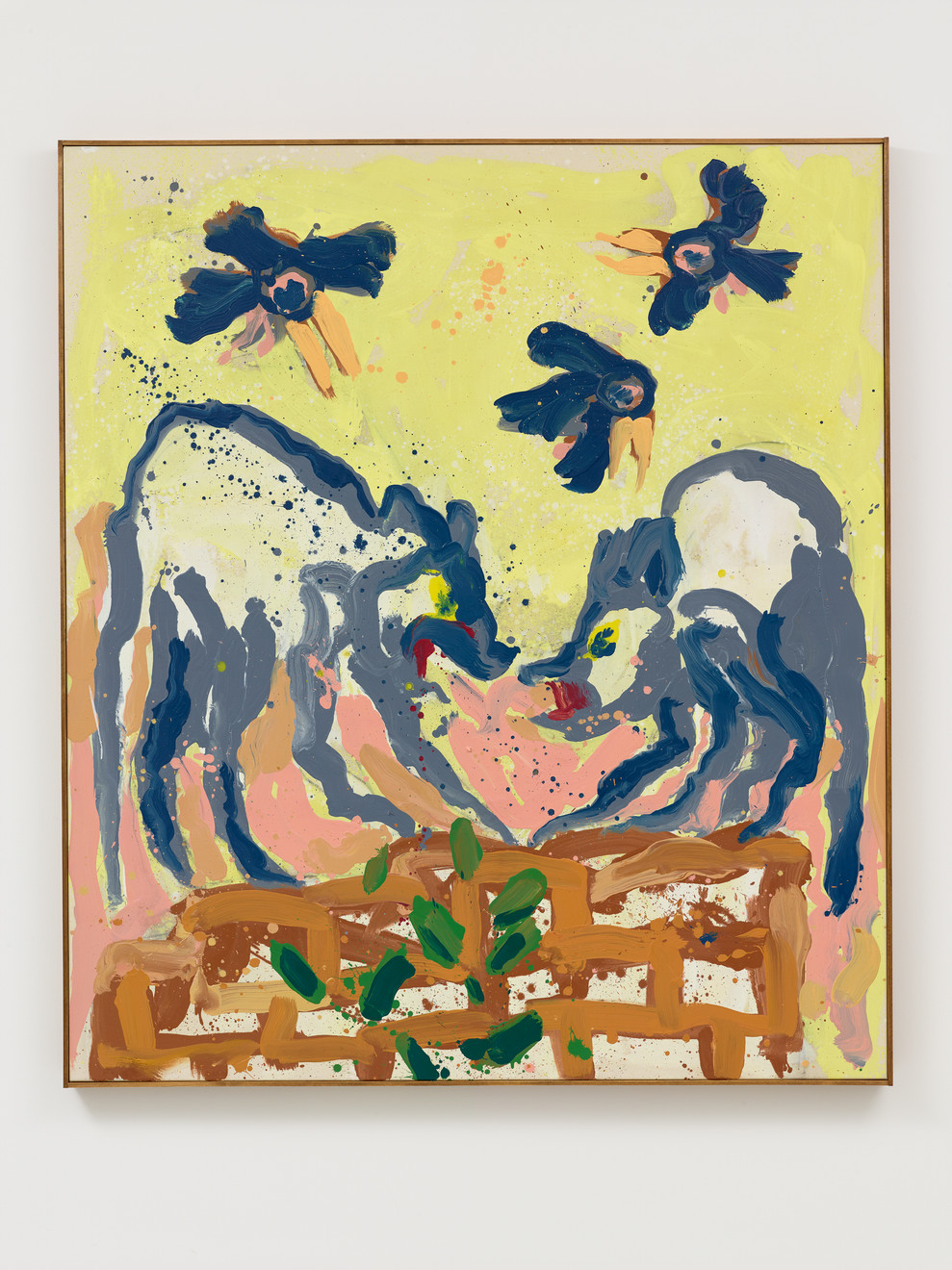 David Surman, Chorus for Cats Fighting (After Goya), 2019