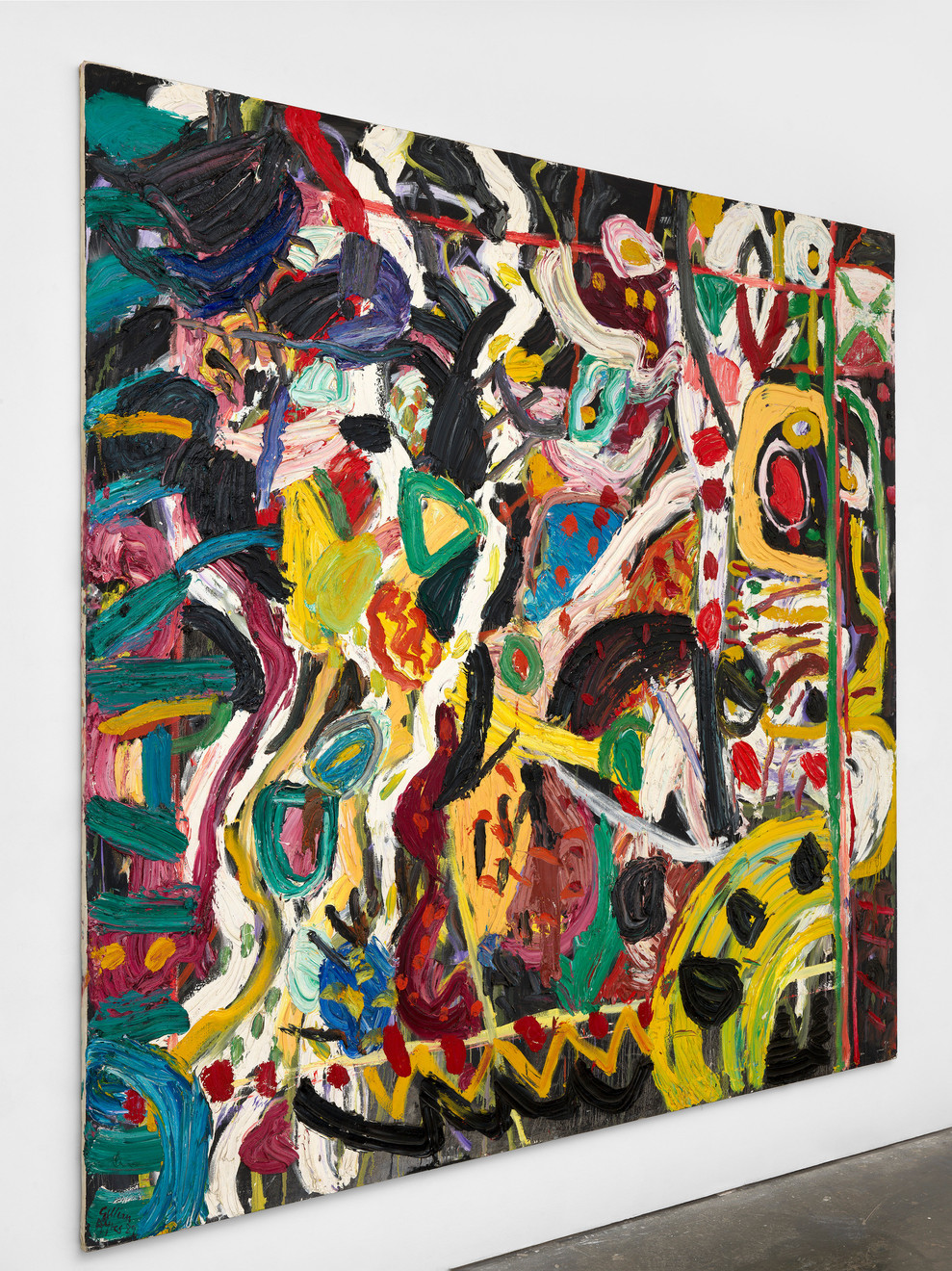 Gillian Ayres, Ding Dong Merrily on High, 1989