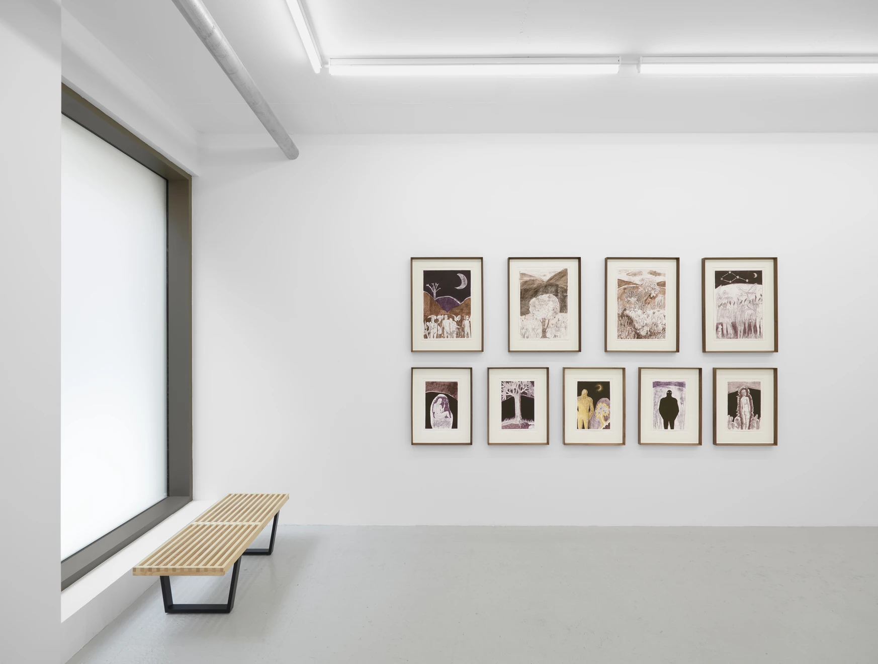 Kemi Onabulé, Installation view, ‘Arcadia’, Sim Smith, London, UK, 2022