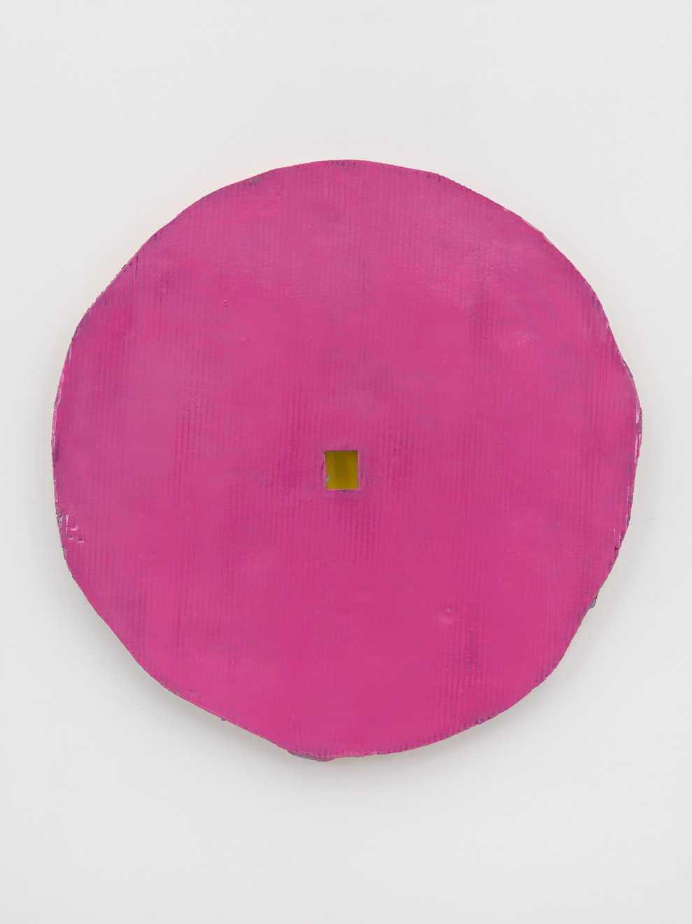 Jonathan McCree, Pink Circle Yellow Square, 2023