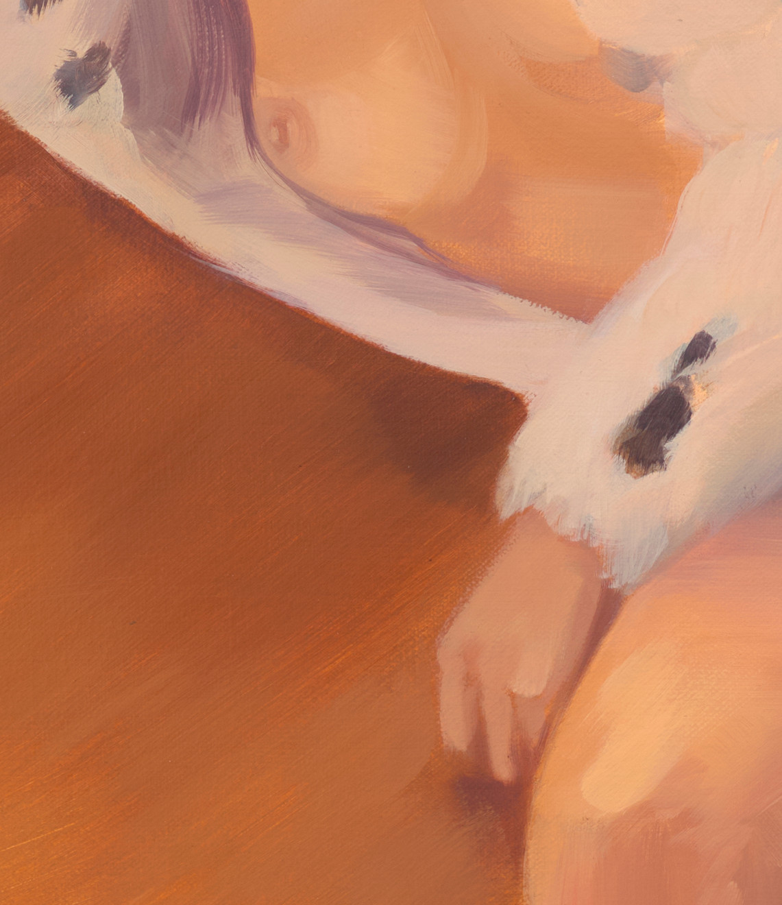 Corri-Lynn Tetz, Gaia Reads Matisse, 2024