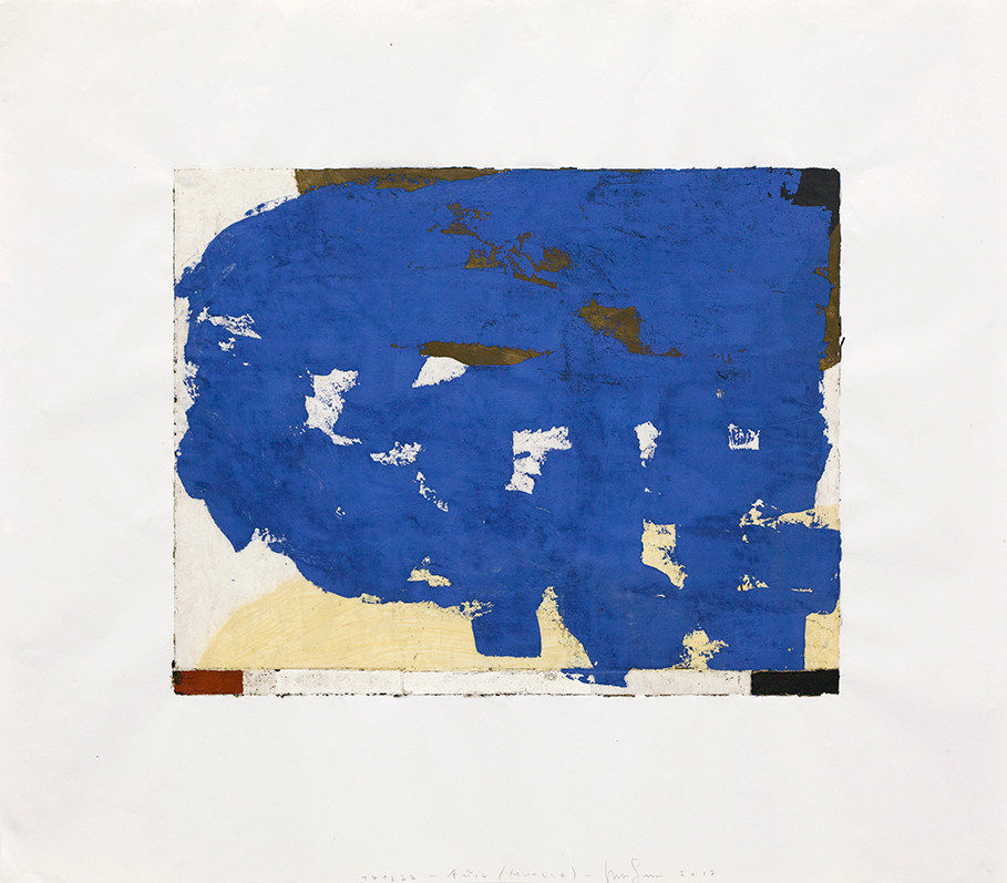 Luca Serra, Añil (Huella), 2017