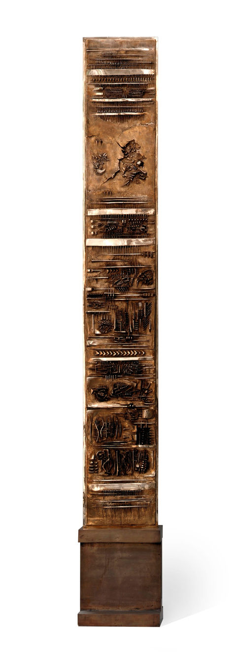 Arnaldo Pomodoro, La Colonna del viaggiatore, 1959-89