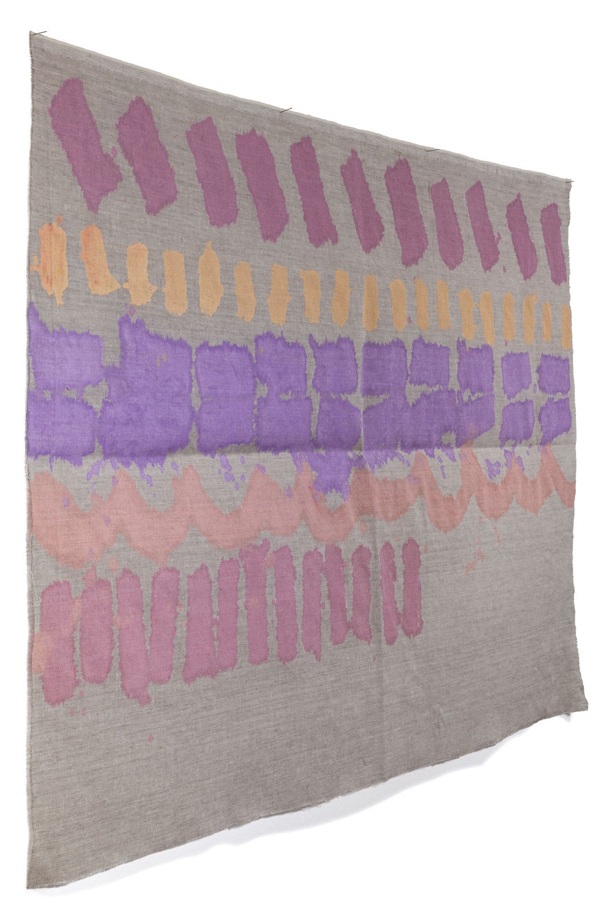 Giorgio Griffa, Cinque segni, 1979