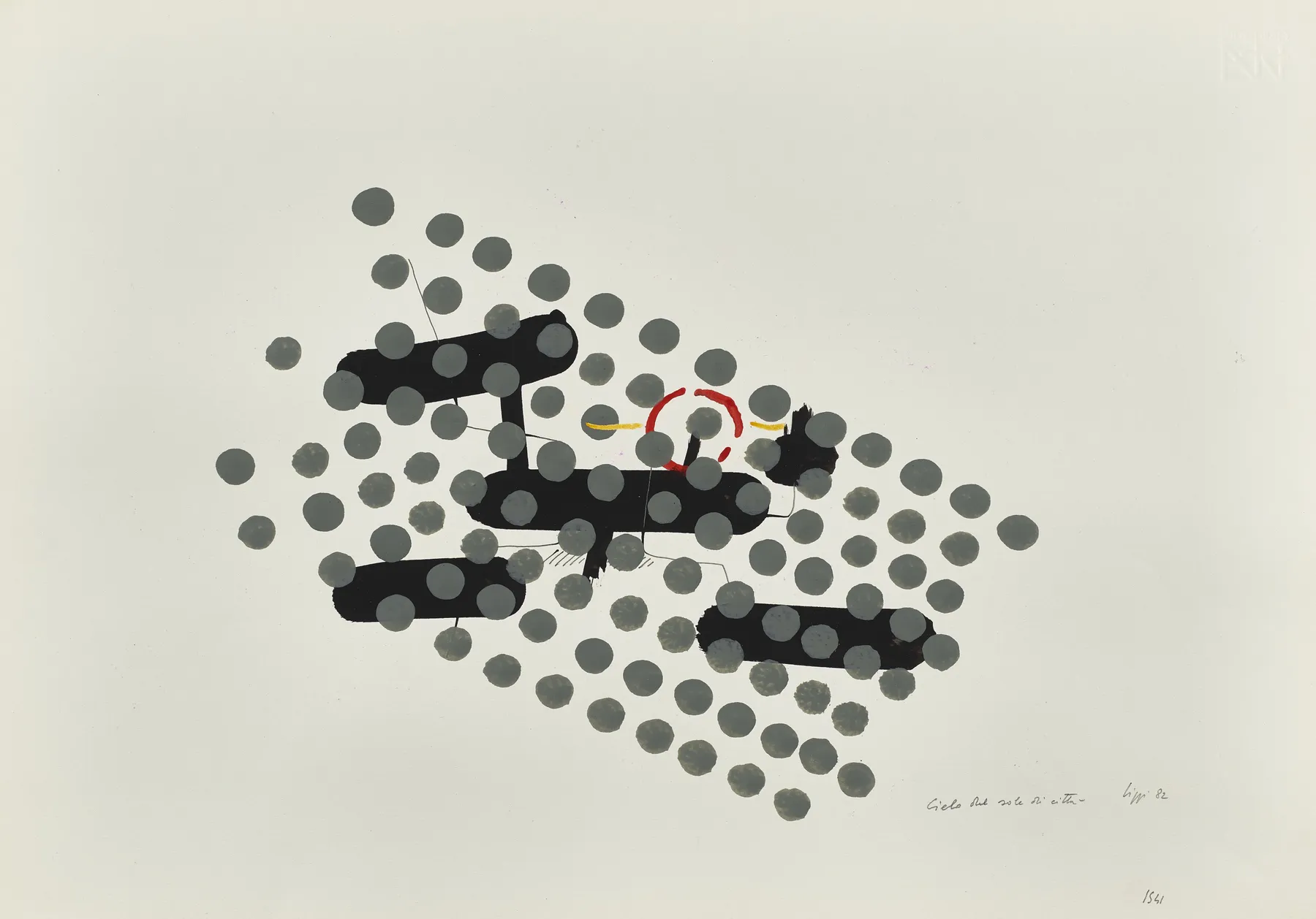 Gastone Biggi, Cielo del sole di città, 1982