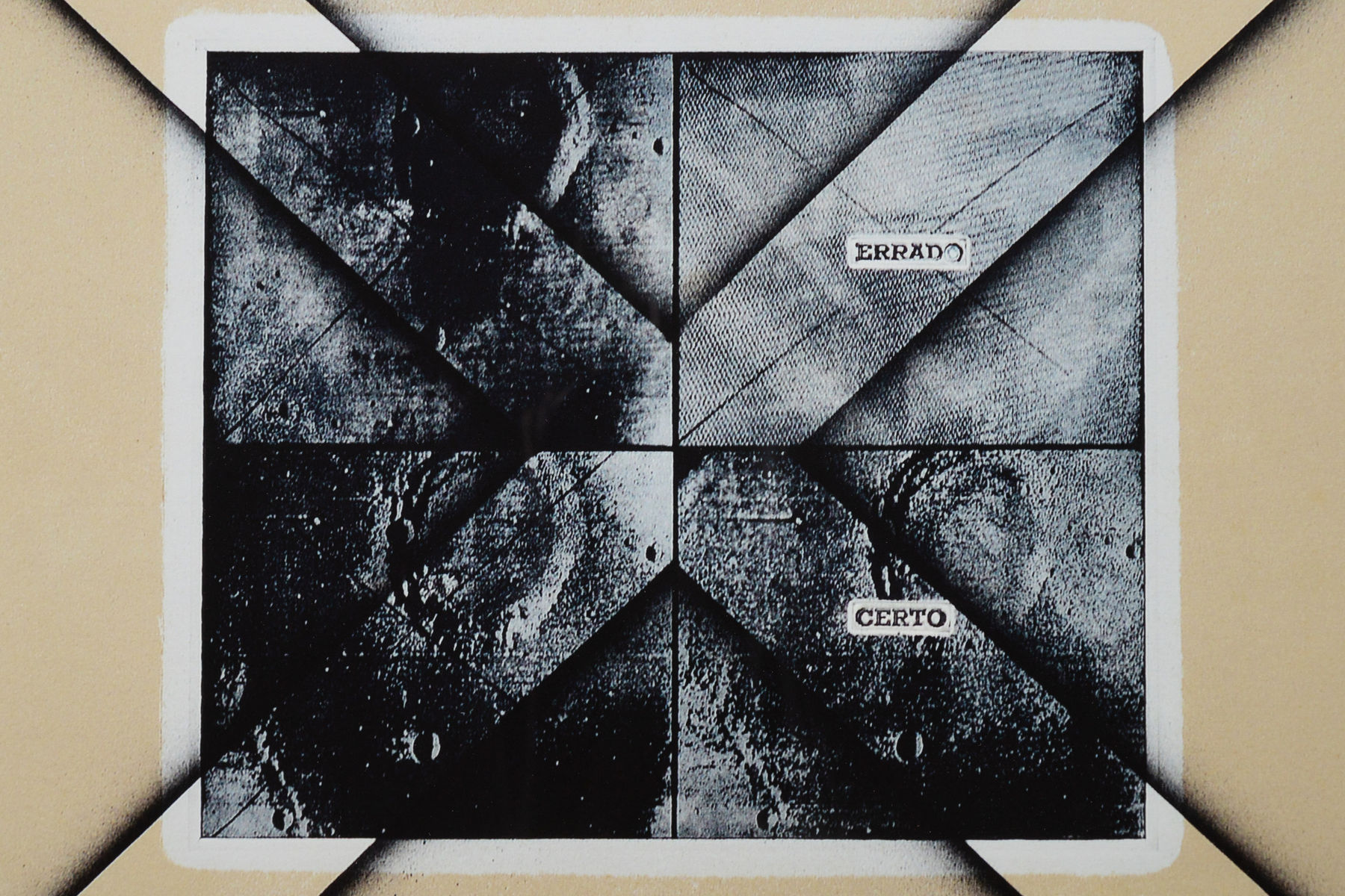 Anna Bella Geiger, Certo x Errado , 1973-1974