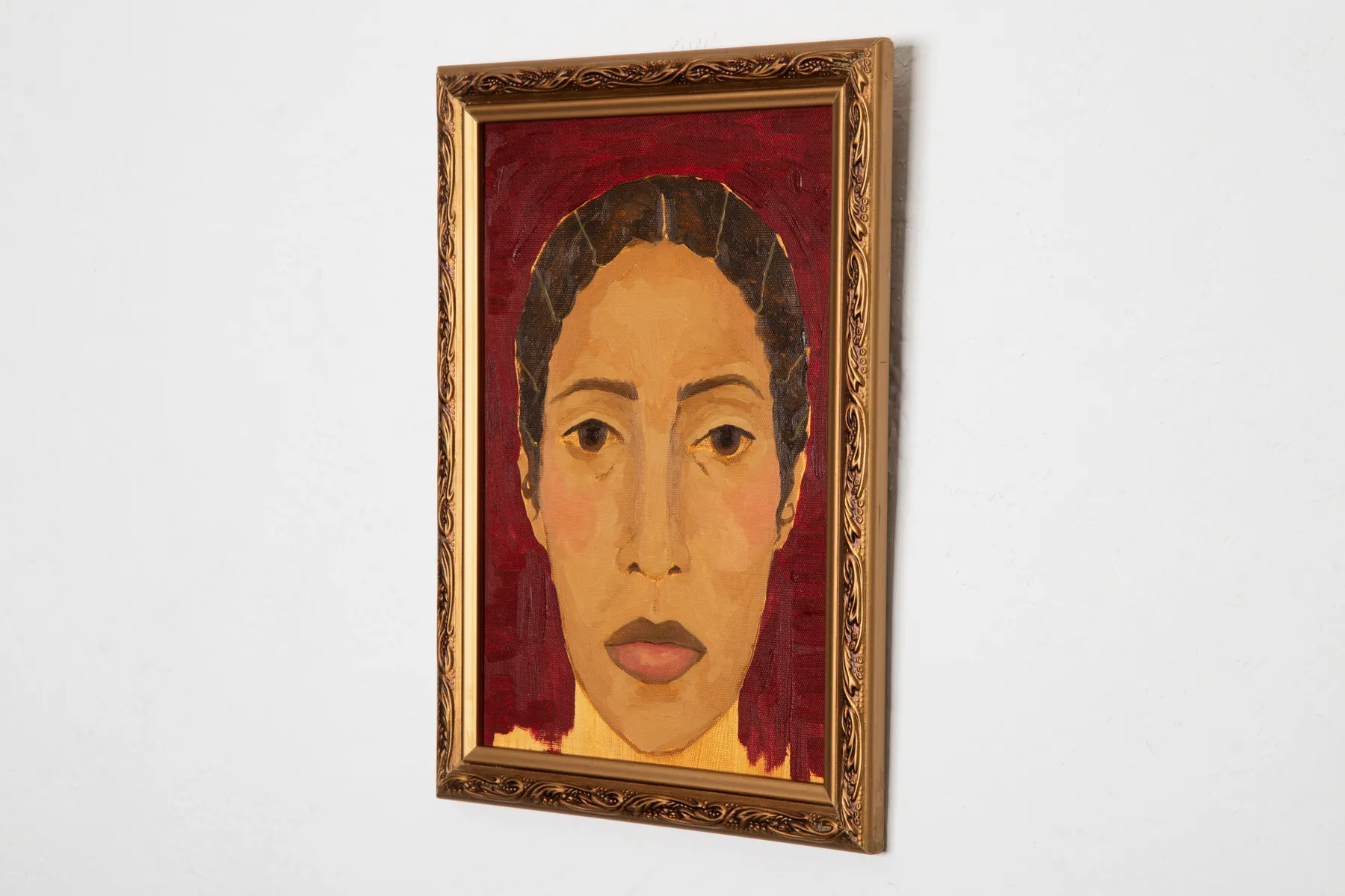 ABRE ALAS #17, Mariana Honório, Autorretrato com grampos, 2021